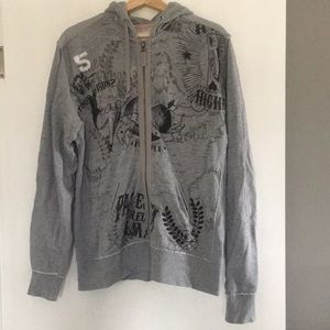 Triple Five Soul zip up hoodie